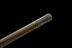 Tang Dao – Folded Steel Hidden Handle – Bu Liang Ren 埋鞘唐刀 - Katana display view product photo