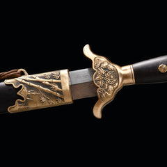 Gentleman Phoenix Pattern folded steel Chinese Jian | NIMOFAN - 850872407171608