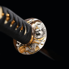 Zhong Kui Hitatsura T10 steel Katana | NIMOFAN - 0610872406061586