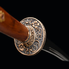 Shen Lian Xiuchun Redwood folded steel Chinese Sword | NIMOFAN - 350872408191621