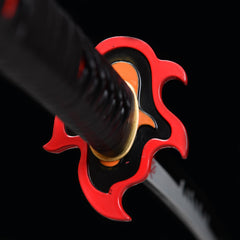 Hinokami Tanjiro Steel Katana | NIMOFAN - 020872407171602