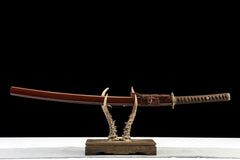 Katana – Akakumo 赤雲 - 65Mn manganese steel Katana full product photo