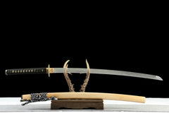 Katana – Shirotake no Kaze 白竹之風 blade and saya detail photo