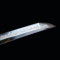 Oda Nobunaga Wave Hamon T10 Steel Katana | NIMOFAN - 560872404061522