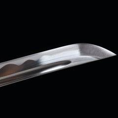 Silver Sea Dragon Kyomen Finish Steel Katana | NIMOFAN - 020872407171610