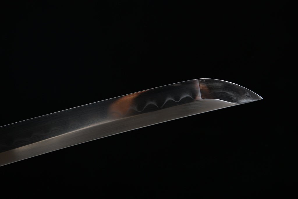 28 Inch T10 Clay-Tempered Katana with T-Straight Pattern - Octagonal Brilliance (八面玲珑 はちめんれいりょう) | NIMOFAN®