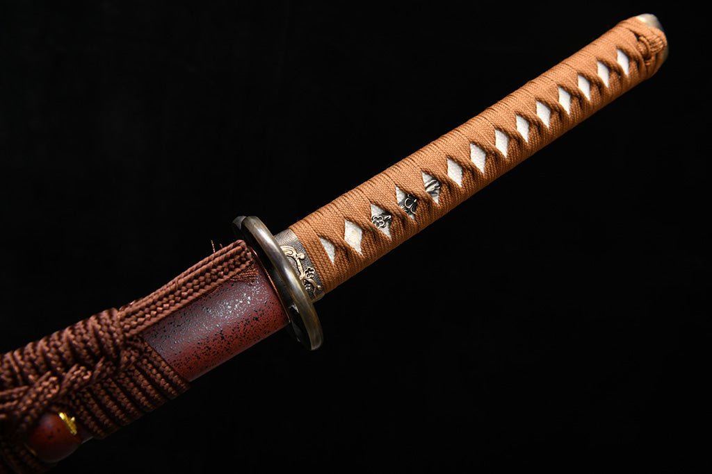 28 Inch T10 Steel Clay-Tempered Tri-Color Polished Reverse-Blade Katana - Rurouni Kenshin: Battousai (るろうに剣心-抜刀斎) | NIMOFAN®