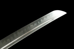 Katana – Sekka 赤华 - T10 clay tempered steel Katana blade and saya detail photo