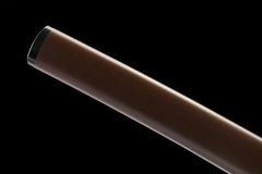 Katana – Kappaku 褐魄 - T10 clay tempered steel Katana blade and saya detail photo
