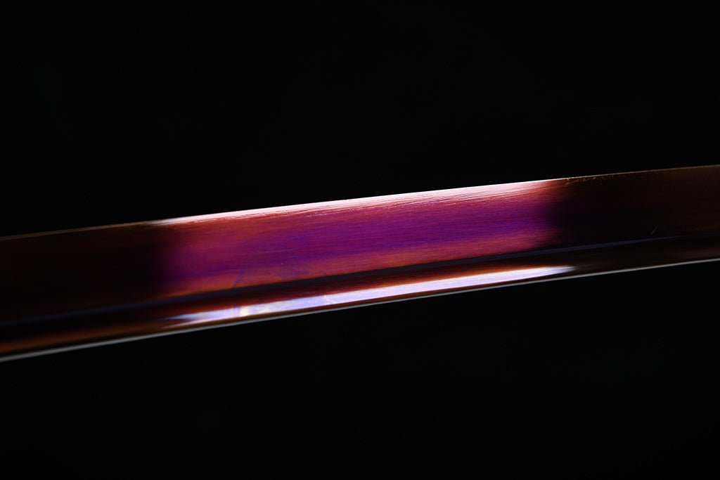 28 Inch High Manganese Steel Katana - Purple Shadow (紫影 むらさきかげ) | NIMOFAN®