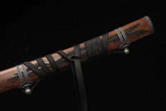 Katana – Sekiro Inspired Black Mortal Blade | Kuro Fushizanken（黒い不死斬剣） display view product photo
