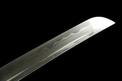 Katana – Kurohana no Tsubaki 黒花の椿 - T10 clay tempered steel Katana full product photo