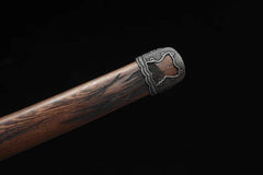 Katana – Sekiro Inspired Black Mortal Blade | Kuro Fushizanken（黒い不死斬剣） full product photo