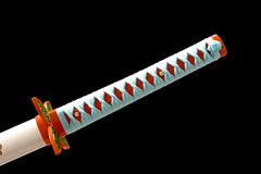 Demon Slayer Katana – Shinobu Kocho’s Nichirin Blade Replica |... handle, guard, and fittings detail photo