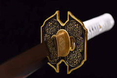 Katana – Yamato T10 Clay Tempered Blade | Enma no Ken 閻魔の剣 display view product photo