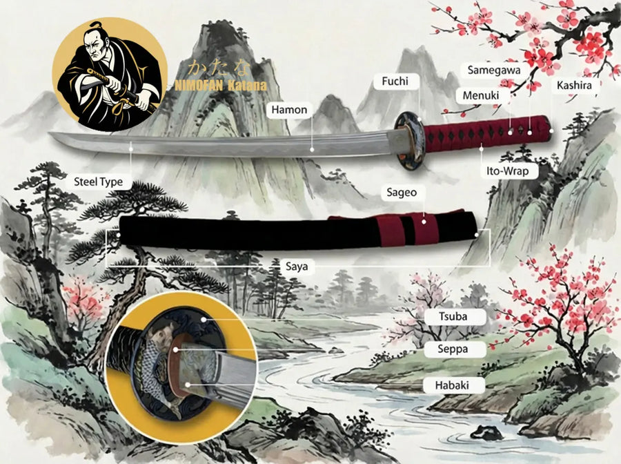 Custom Wakizashi Builder - Handmade Sword Design full product photo