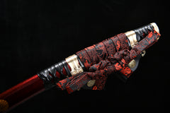 Imperial Chrysanthemum Tachi Style T10 Steel Katana | NIMOFAN - 060872402201457