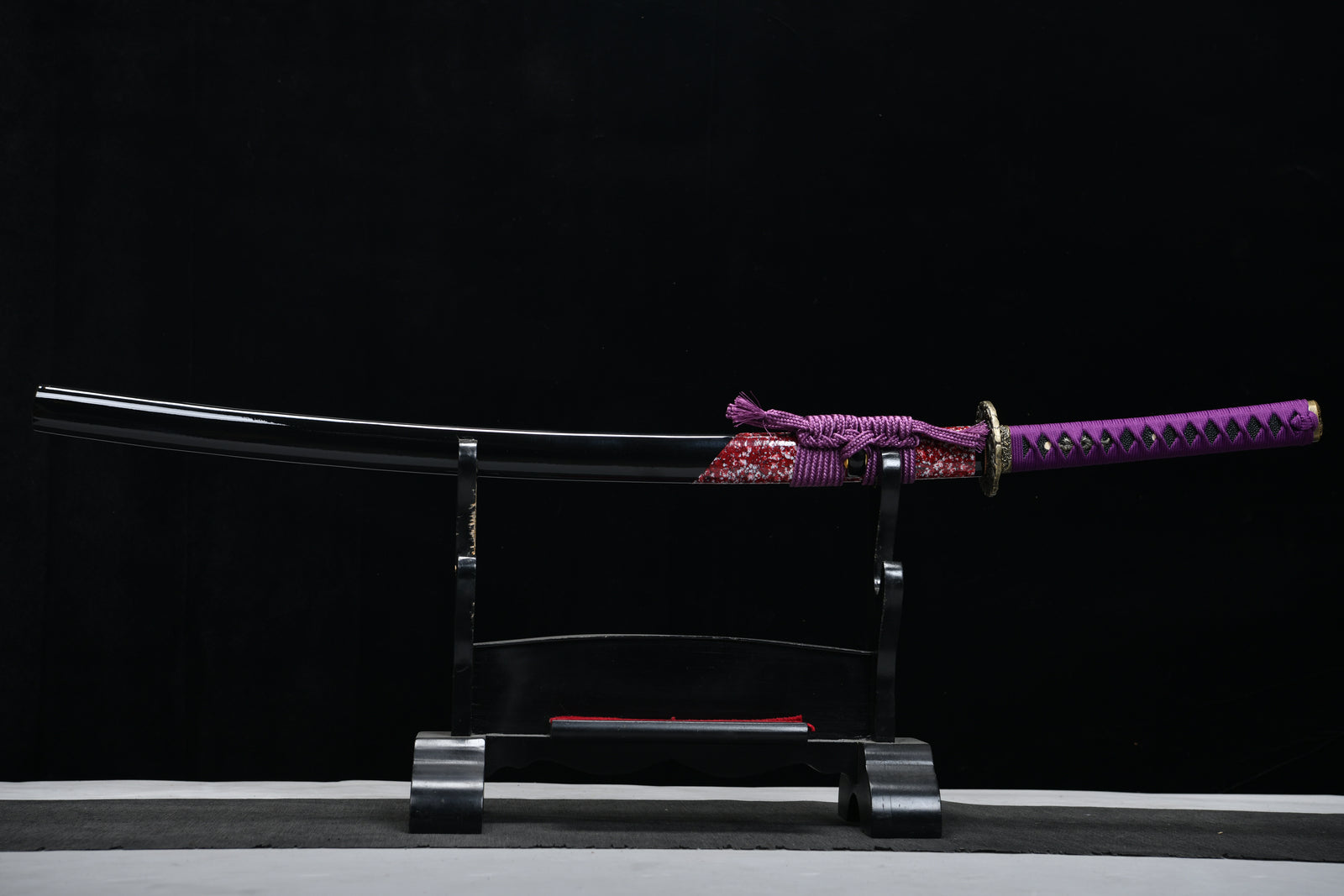 Cloud Dragon Horn Pattern 1060 Steel Katana | NIMOFAN - 220872402281471