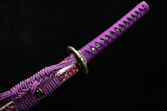 Cloud Dragon Horn Pattern 1060 Steel Katana | NIMOFAN - 220872402281471