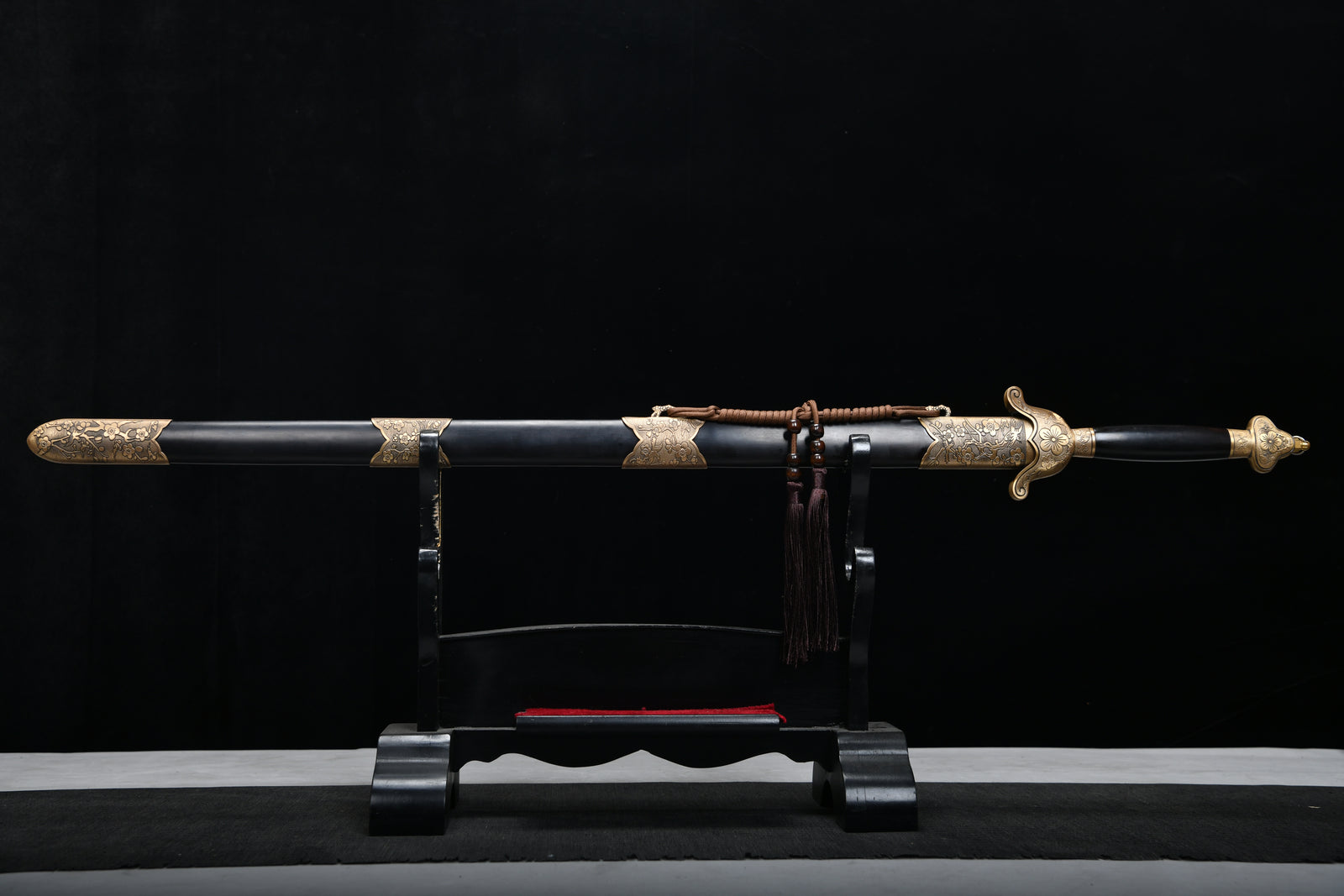 Plum Blossom One-Hand Jian Steel Chinese Jian | NIMOFAN - 050872402281477