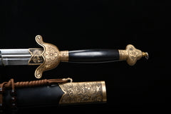 Plum Blossom One-Hand Jian Steel Chinese Jian | NIMOFAN - 050872402281477