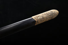 Plum Blossom One-Hand Jian Steel Chinese Jian | NIMOFAN - 050872402281477