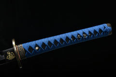 Dragon and Tiger Purple Finish Steel Katana | NIMOFAN - 220872403081488