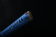 Dragon and Tiger Purple Finish Steel Katana | NIMOFAN - 220872403081488