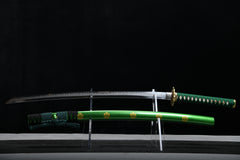Oda Nobunaga Torch Hamon T10 Steel Katana | NIMOFAN - 060872403081491