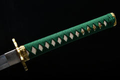 Oda Nobunaga Torch Hamon T10 Steel Katana | NIMOFAN - 060872403081491