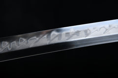 Oda Nobunaga Torch Hamon T10 Steel Katana | NIMOFAN - 060872403081491