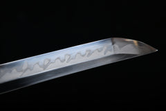 Oda Nobunaga Torch Hamon T10 Steel Katana | NIMOFAN - 060872403081491