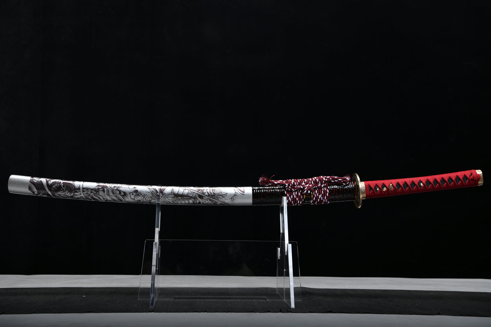 Bakufu Warrior Blue Finish Steel Katana | NIMOFAN - 230872403101497