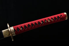 Bakufu Warrior Blue Finish Steel Katana | NIMOFAN - 230872403101497