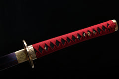 Bakufu Warrior Blue Finish Steel Katana | NIMOFAN - 230872403101497
