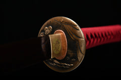 Bakufu Warrior Blue Finish Steel Katana | NIMOFAN - 230872403101497