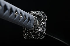 Coiling Dragon Choji Hamon T10 Steel Katana | NIMOFAN - 130872403151502