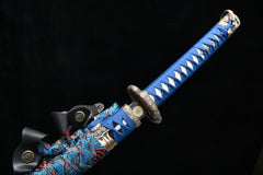 Chrysanthemum Tachi Mountings Steel Katana | NIMOFAN - 090872403151505