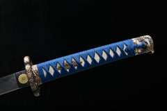 Chrysanthemum Tachi Mountings Steel Katana | NIMOFAN - 090872403151505