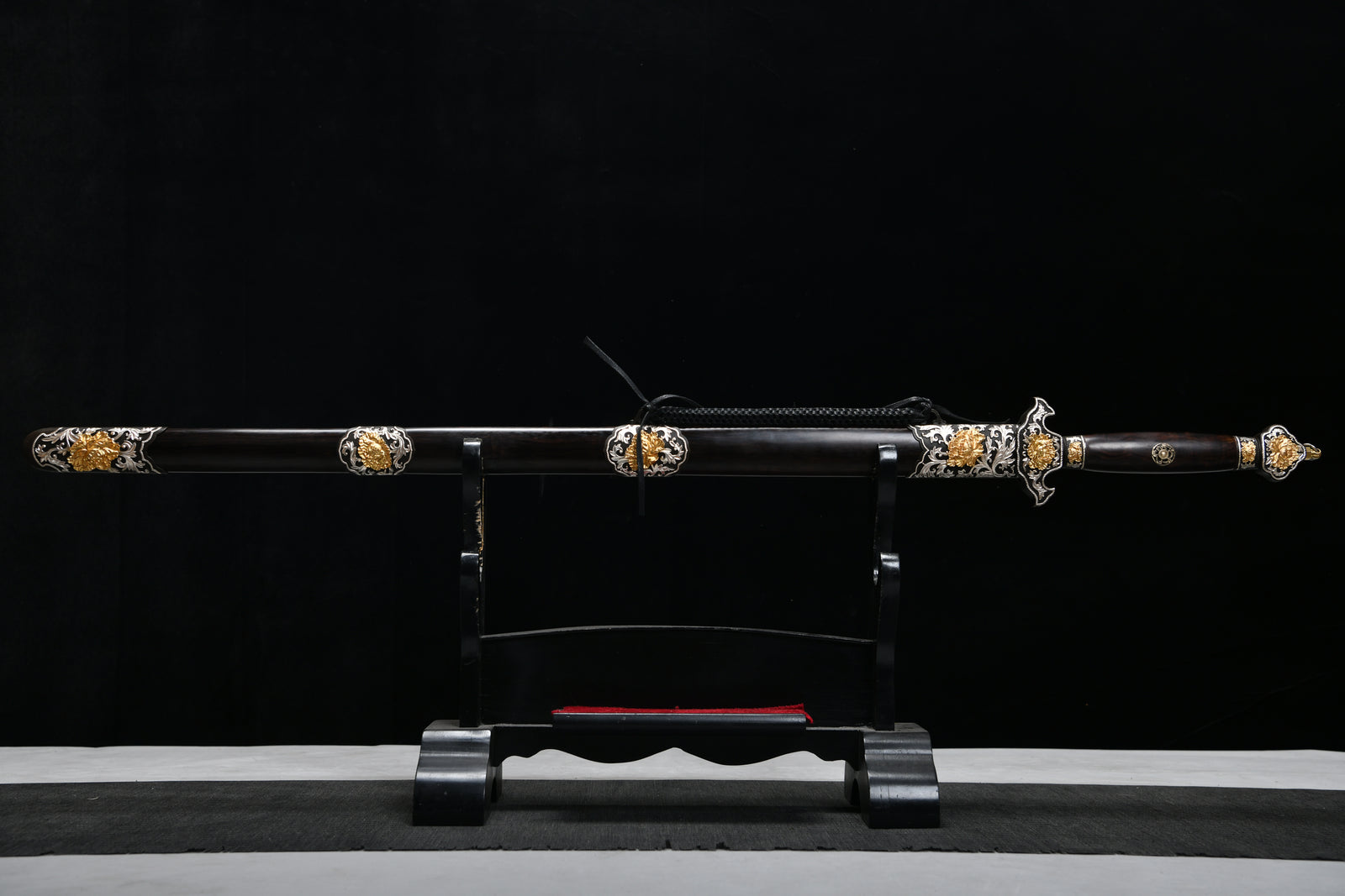 Peony Laminated Jian T10 Steel Chinese Jian | NIMOFAN - 0610872403171512