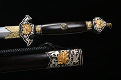 Peony Laminated Jian T10 Steel Chinese Jian | NIMOFAN - 0610872403171512