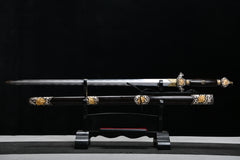 Peony Laminated Jian T10 Steel Chinese Jian | NIMOFAN - 0610872403171512