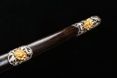 Peony Laminated Jian T10 Steel Chinese Jian | NIMOFAN - 0610872403171512