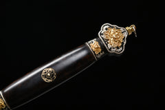 Peony Laminated Jian T10 Steel Chinese Jian | NIMOFAN - 0610872403171512
