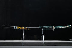 Fine Cloud Dragon Three-Stroke Hamon T10 Steel Katana | NIMOFAN - 040872403251518