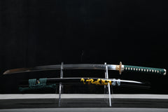 Fine Cloud Dragon Three-Stroke Hamon T10 Steel Katana | NIMOFAN - 040872403251518