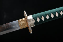 Fine Cloud Dragon Three-Stroke Hamon T10 Steel Katana | NIMOFAN - 040872403251518