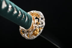 Fine Cloud Dragon Three-Stroke Hamon T10 Steel Katana | NIMOFAN - 040872403251518