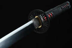 Demon Slayer Katana – Kamado Tanjirou | 炭治郎 blade and saya detail photo