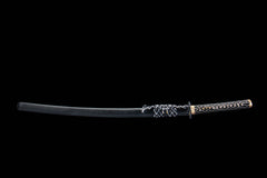 Leaf Hamon T10 Clay Tempered Katana - 焚昼